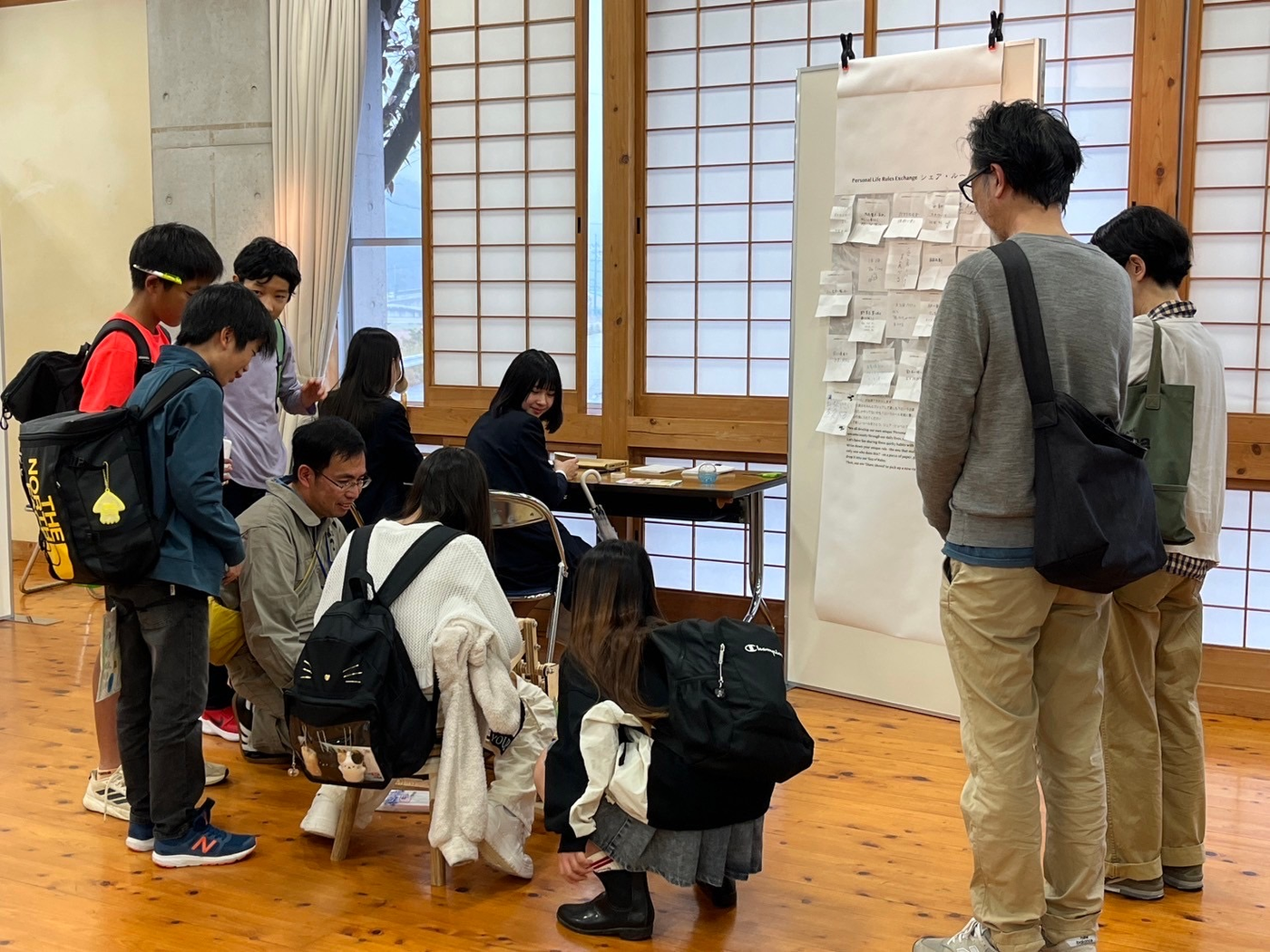 参加者の体験風景